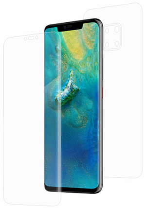 Гідрогелева захисна плівка AURORA AAA на HUAWEI Mate 20 Pro на весь екран прозора, фото 1