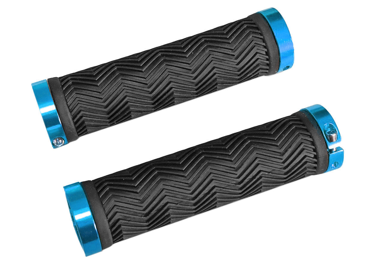 Грипсы RockBros Sole-O Grip, черные с голубыми замками (ID#1277363951 ...