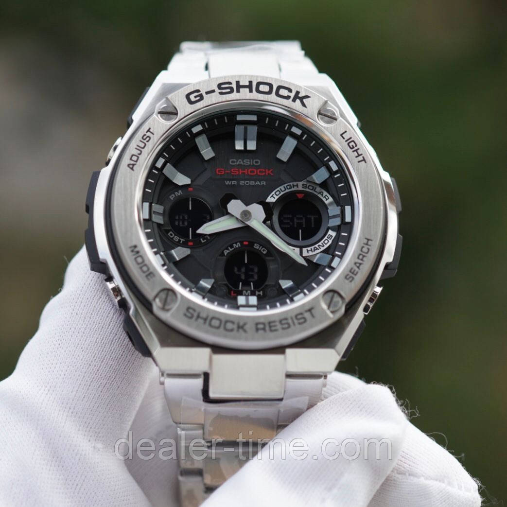 Часы Casio G-SHOCK GST-S110D-1A G-Steel Touch Solar  Digital