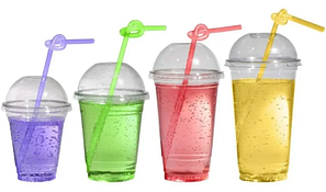 Стакани з купольними кришками