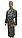 Легкий трикотажний халат (чоловічий) Nusa NS-0690-1 колір хакі, фото 2