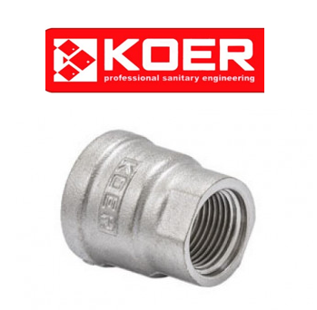 Муфта редукційна 1-1/2"x 1-1/4" KOER KF.C1216 (Чехія)