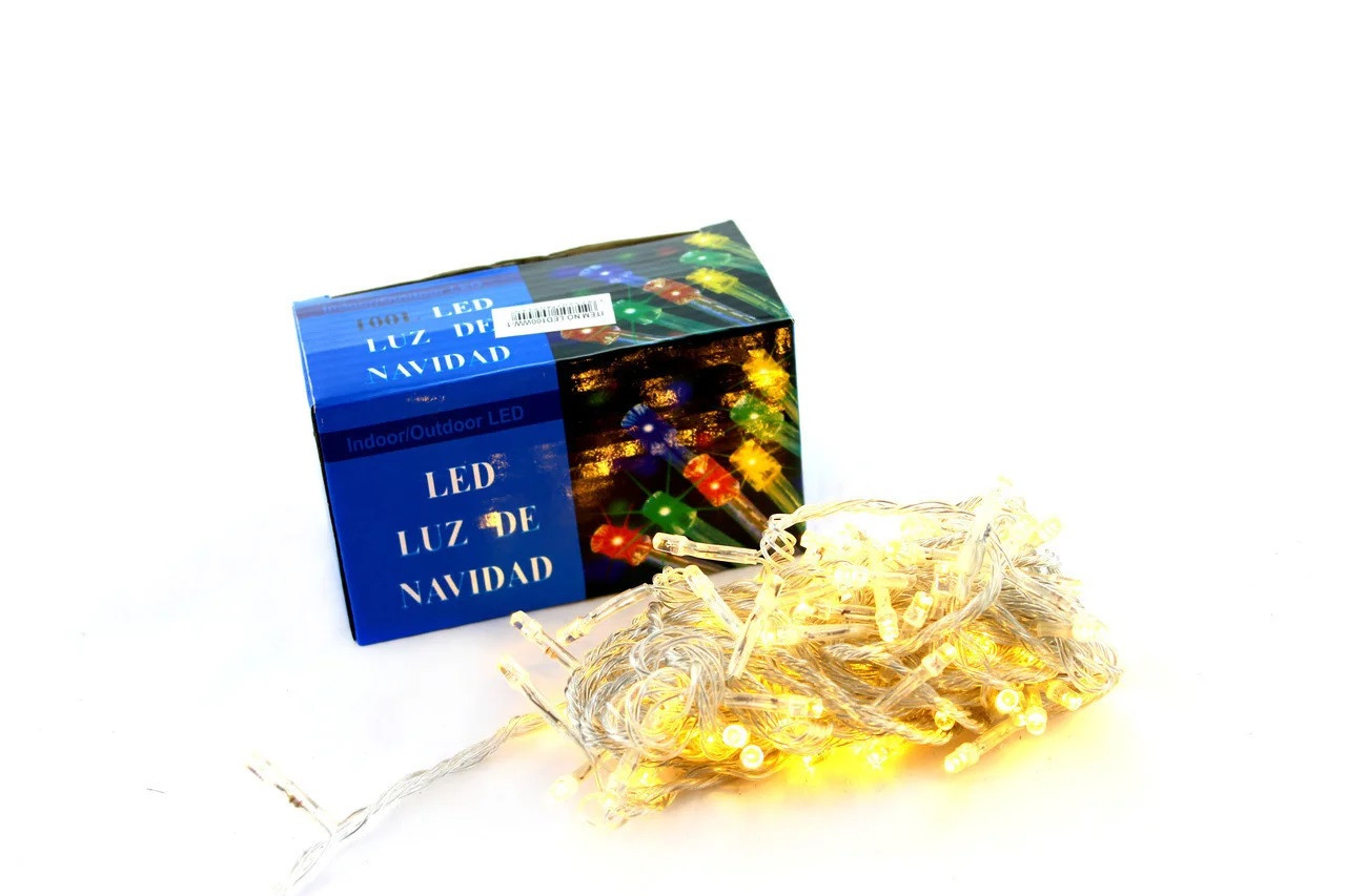 Гірлянда Xmas LED 300 WW-2 прозорий провід