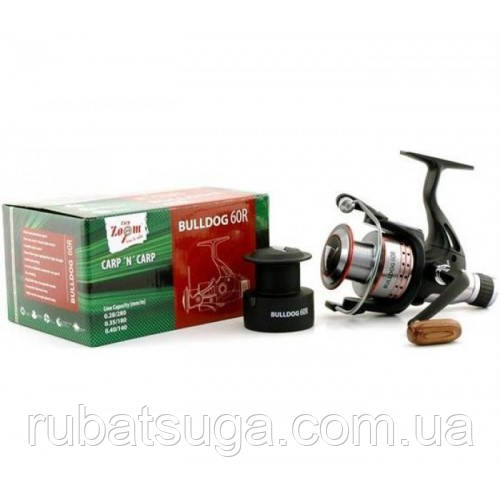 Класична котушка з заднім тормозомСагр Zoom Bulldog 60R,6+1BB