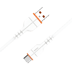 USB кабель Kaku KSC-300 USB - Type-C 2m - White