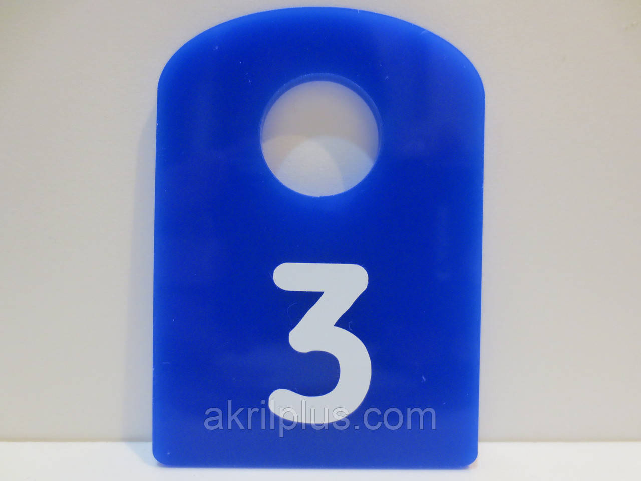 Гардеробні номери бирки 50*70 мм