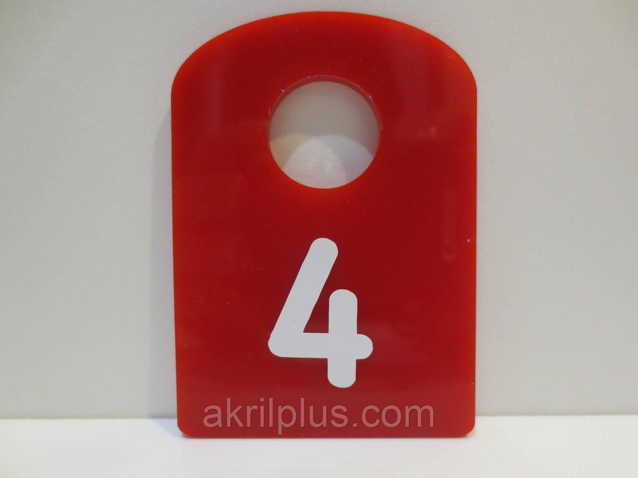 Гардеробні номери бирки 50*70 мм