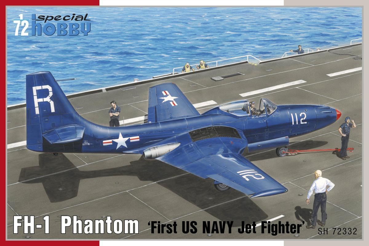 Пластикова модель 1/72 Special hobby 72332 Американський винищувач FH-1 Phantom "First US NAVY Jet Fighte