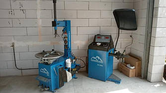 Автосервіс під ключ м.Бровари (легковий шиномонтаж Trommelberg та підйомник Т-74 Shiningberg)