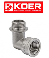 Кут (коліно) 1/2" НВ KOER KF.L06F (Чехія)