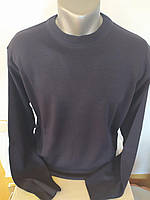 Легкий мужской свитер L.O.N.N Размеры М , XL. шерстяной темно синий