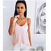 Топ майка на тонких бретелях софт, фото 6