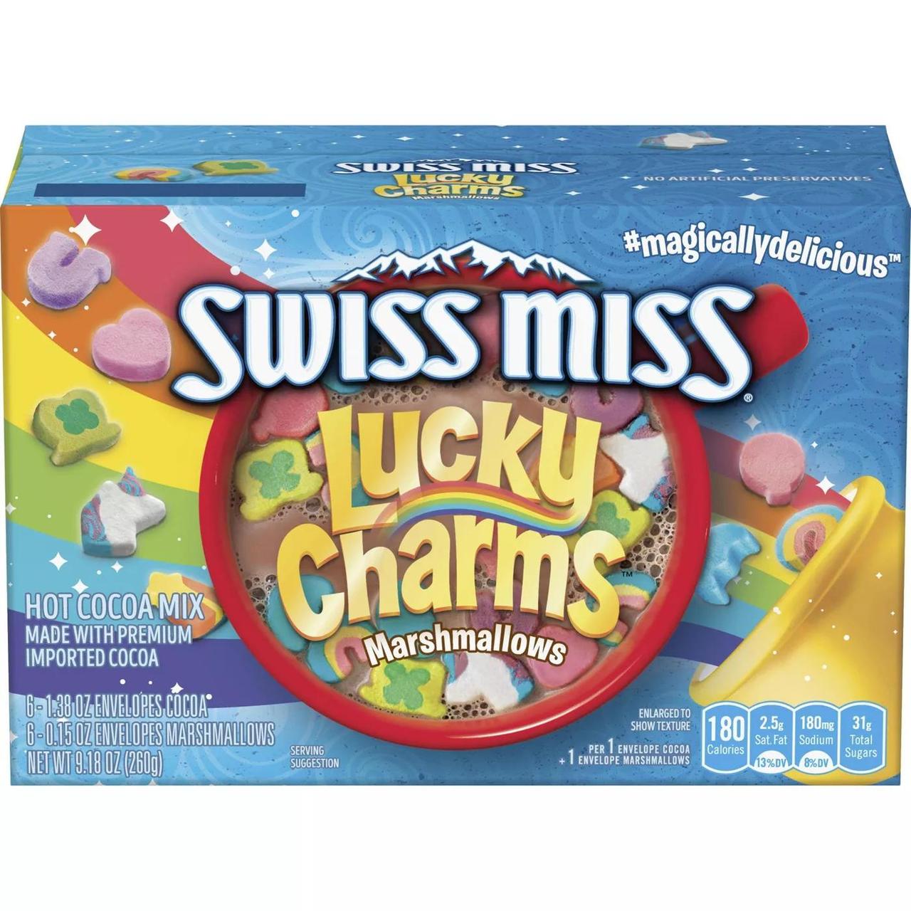 Какао з маршмеллоу Swiss Miss Lucky Charms 260g