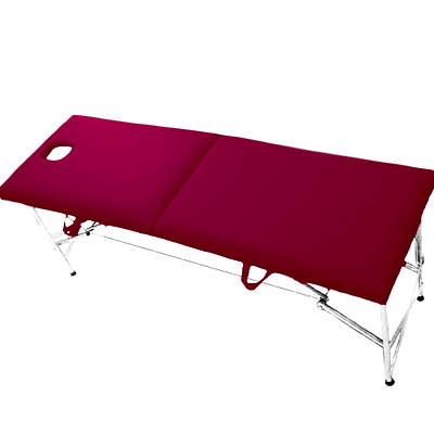Складаний масажний стіл "Комфорт-Автомат з Люверсом" Еко-Шкіра 185*60*75