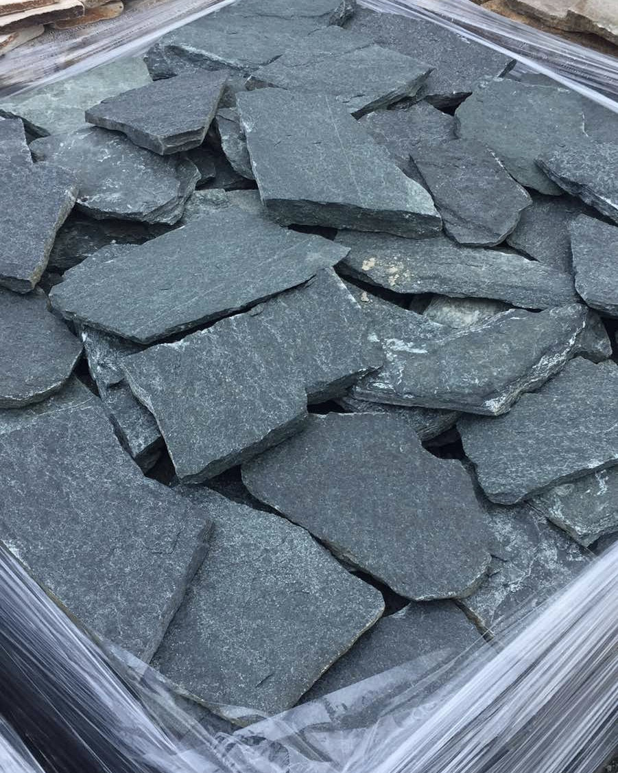 Болгарський сланець «Смарагд» / камінь дикий для облицювання та мощення