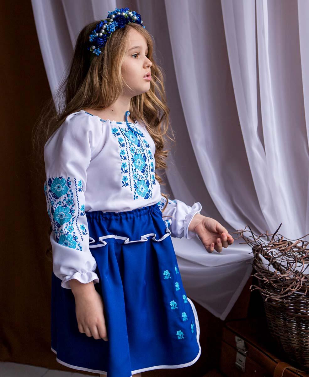 Український костюм для дівчинки Барвінок