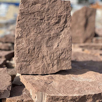 Пісковик «Тернопіль» рваний, 3 см (червоний)