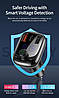Bluetooth FM передавач Baseus автомобільний зарядний пристрій Quick Charge 4.0 BT 5.0 (CCTM-B01), фото 6