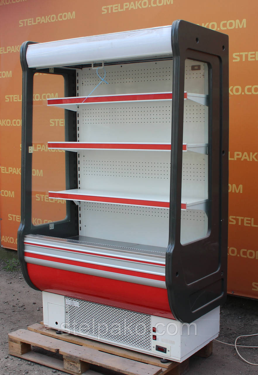 Холодильна гірка (Регал) «Cold R-12» 1.25 м. (Польща), ідеальний стан, Б/у