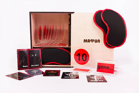 Настільна гра Мафія. VIP профессійний набір (FunGameShop), фото 1
