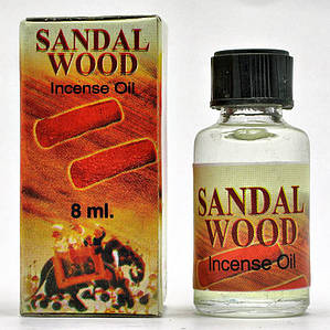 Ароматична олія "Sandal Wood" 8мл. Аромамасло "Сандалове Дерево" (20448)