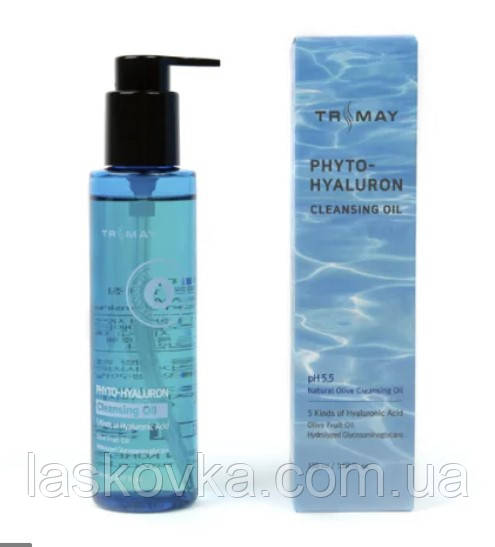 Гидрофильное масло с гиалуроновой кислотой Trimay Phyto-Hyaluron Cleansing Oil p.h 5.5 - фото 5 - id-p1277518022