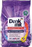 Порошк для прання кольорової білизни Denkmit Colorwaschmittel Mit Aktiv-Schutz 1,3 кг