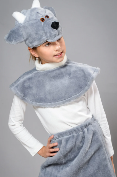 Маскарадний костюм Кізка для дівчинки р. 30-32, фото 1