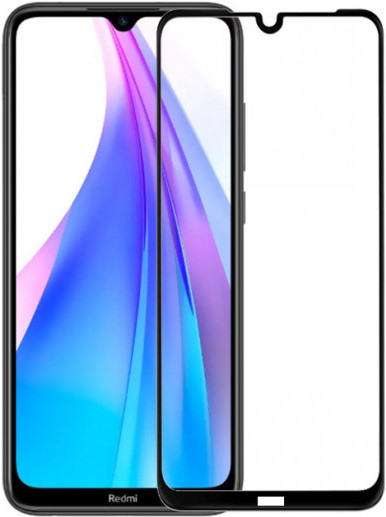 Захисне скло Tempered Glass 11D Premium Full Glue Xiaomi Redmi Note 8T black, фото 1