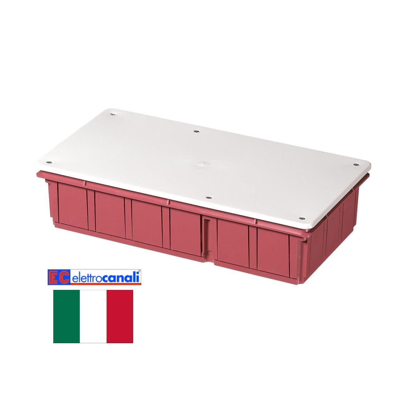 Коробка розподільна IP40 294x152x70 Elettrocanali EC350C7 (вбудована)