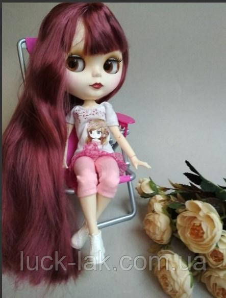Шарнирная кукла Блайз (Айси) каштановые волосы и набор кистей + подарки (ушки, костюм и кроссовки) - фото 5 - id-p1277566819