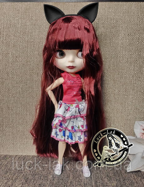Шарнирная кукла Блайз (Айси) каштановые волосы и набор кистей + подарки (ушки, костюм и кроссовки) - фото 2 - id-p1277566819