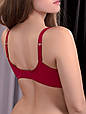 Бюстгальтер Acousma U6322-1EH оптом, чашка E, колір Кармін, фото 4
