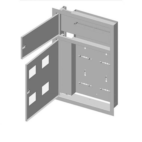Купить Щит этажный ЩЭ-5-02 640х1162х140 встраиваемый (без слаботочного ...