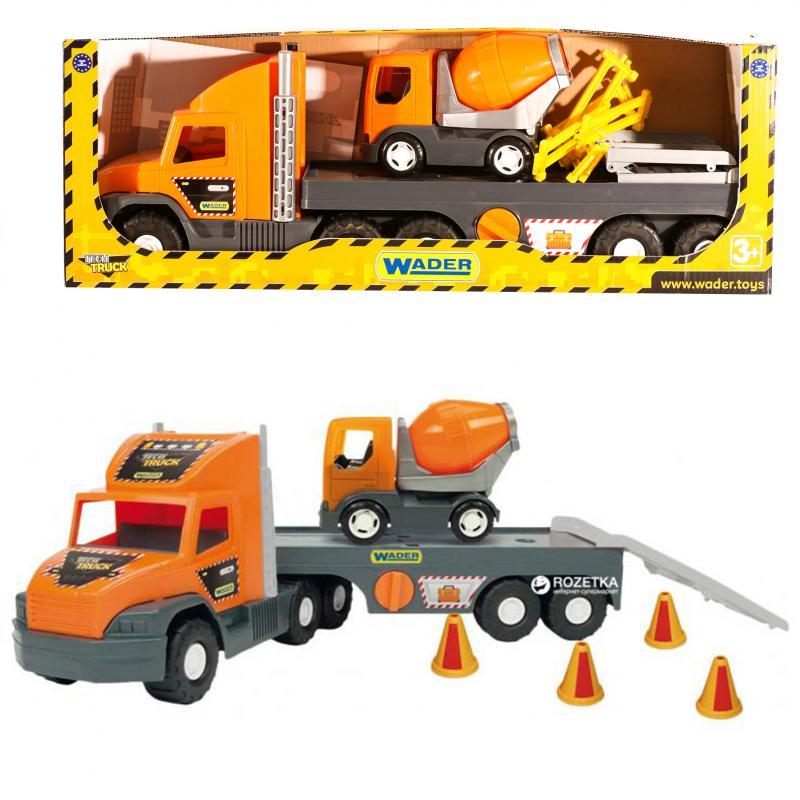 Машина Super Tech Truck з бетономішалкою