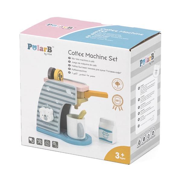 Іграшкова кавомашина PolarB з дерева (44018), фото 1
