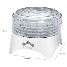 Сушарка для овочів і фруктів Clatronic DR 3525 дегідратор 300 Вт. Германия, фото 4