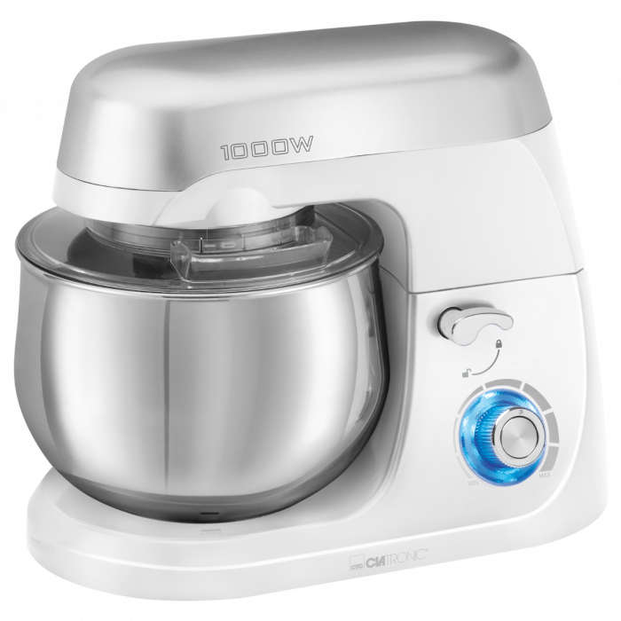 Міксер тістоміс планетарний побутовий Clatronic KM 3709 White Німеччина