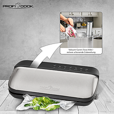 Вакуумний пакувальник Вакууматор Profi Cook PC-VK 1134 Німеччина, фото 3