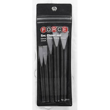 Набір зубил 5 пред. (10-22 мм)orce 50510