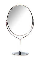 Зеркальце овальное настольное металл 189х10,5х7см (23685)