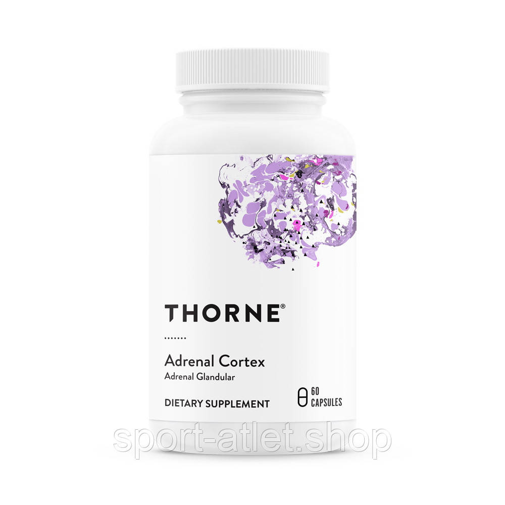 Натуральна добавка Thorne Adrenal Cortex, 60 капсул