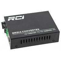 Новинка Медиаконвертер RCI 100M, 20km, SC, RJ45, Tx 1310nm, standart size metal case (RCI902W-FE-20-T) !