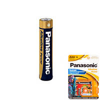 Новинка Батарейка AAA LR3 Panasonic Alkaline щелочная 1.5В !