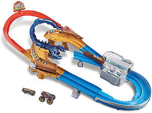 Трек Хот Вілс Гонка зі скорпіоном Жало скорпіона Hot Wheels GNB05 Monster Trucks Scorpion, фото 2