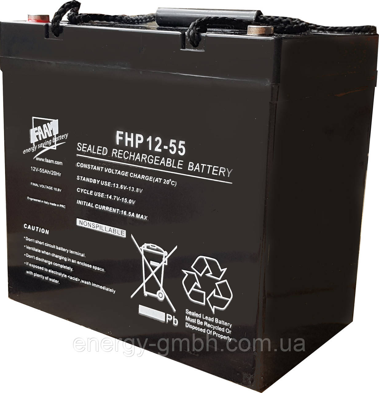 Акумуляторна батарея FAAM серії FHP12-55