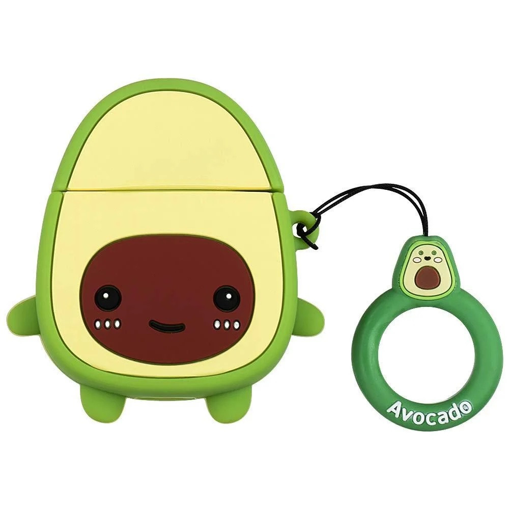 Чехол для наушников AirPods 1/2 Avocado Авокадо, фото 1