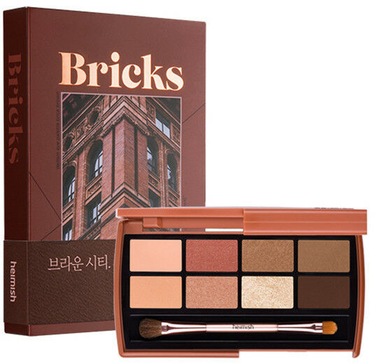 Палетка тіней HEIMISH Dualism Eye Palette Brick Brown 7.5g