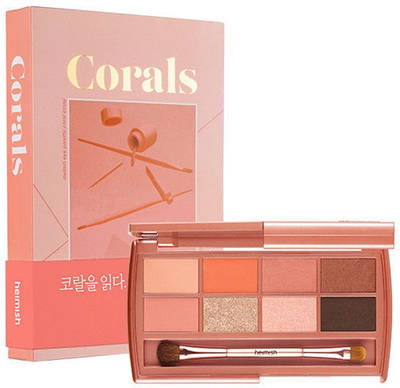 Палетка тіней HEIMISH Dualism Eye Palette Coral Essay 7.5g