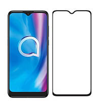 Захисне скло LUX для Alcatel 1SE (5030D) / (5030E) Full Сover чорний 0,3 мм в упаковці